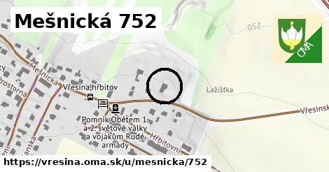 Mešnická 752, Vřesina