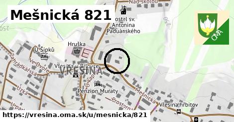 Mešnická 821, Vřesina