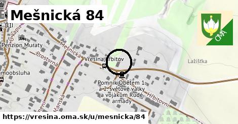 Mešnická 84, Vřesina