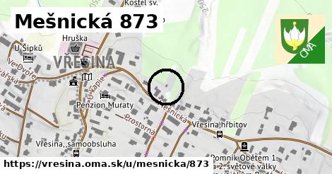 Mešnická 873, Vřesina