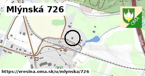Mlýnská 726, Vřesina