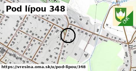 Pod lípou 348, Vřesina