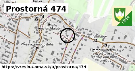 Prostorná 474, Vřesina