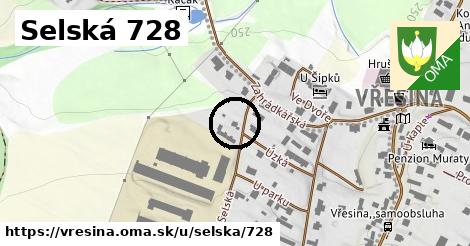 Selská 728, Vřesina