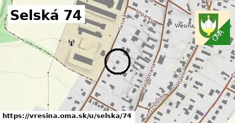 Selská 74, Vřesina