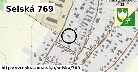 Selská 769, Vřesina