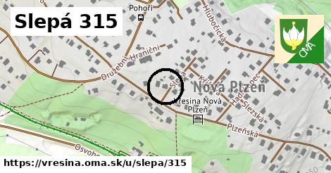 Slepá 315, Vřesina