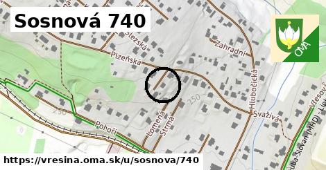 Sosnová 740, Vřesina