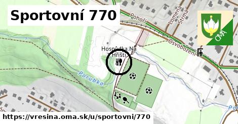 Sportovní 770, Vřesina