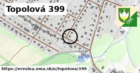 Topolová 399, Vřesina