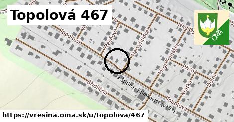 Topolová 467, Vřesina