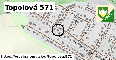 Topolová 571, Vřesina