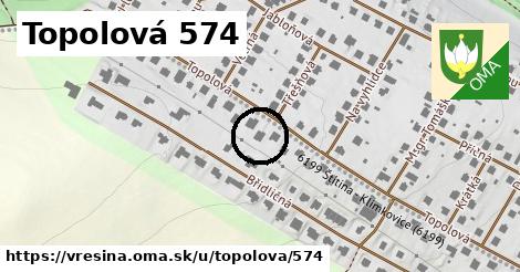 Topolová 574, Vřesina