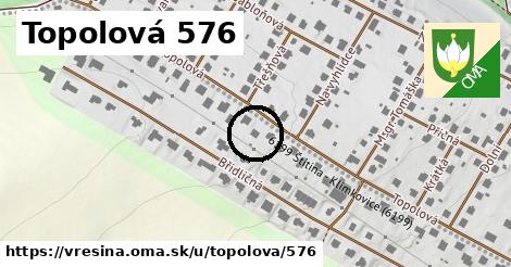 Topolová 576, Vřesina