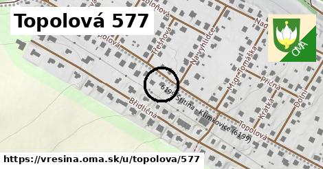 Topolová 577, Vřesina