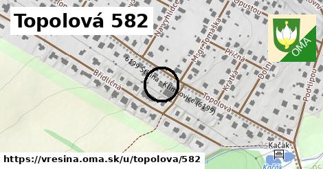 Topolová 582, Vřesina