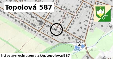 Topolová 587, Vřesina