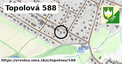 Topolová 588, Vřesina