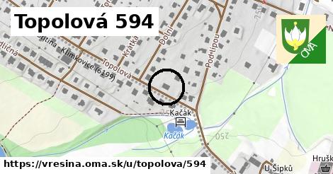 Topolová 594, Vřesina