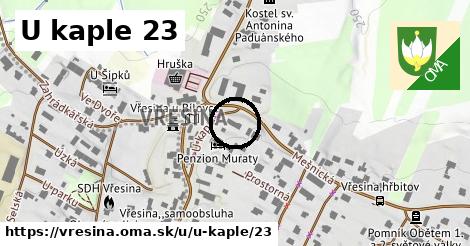 U kaple 23, Vřesina