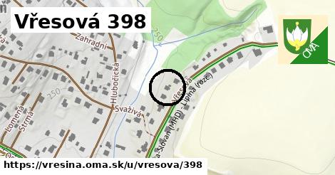 Vřesová 398, Vřesina