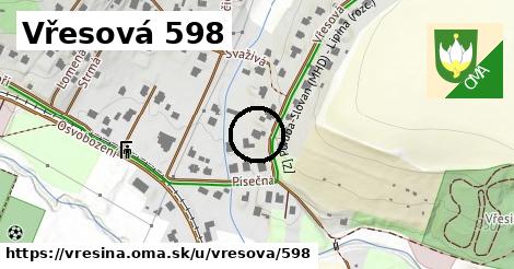 Vřesová 598, Vřesina