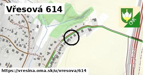 Vřesová 614, Vřesina