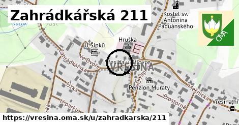 Zahrádkářská 211, Vřesina