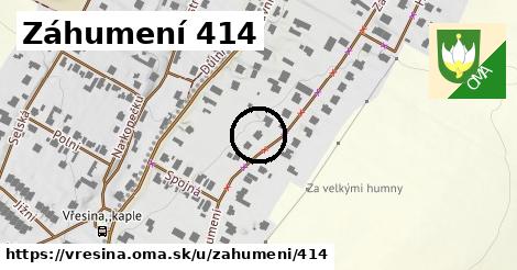 Záhumení 414, Vřesina