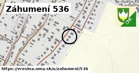 Záhumení 536, Vřesina