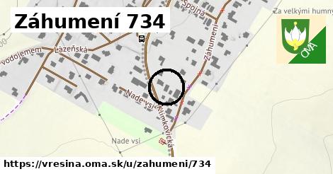 Záhumení 734, Vřesina