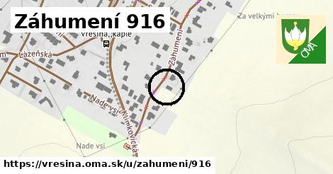 Záhumení 916, Vřesina