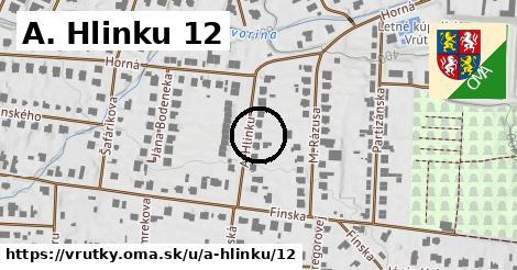 A. Hlinku 12, Vrútky