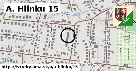 A. Hlinku 15, Vrútky