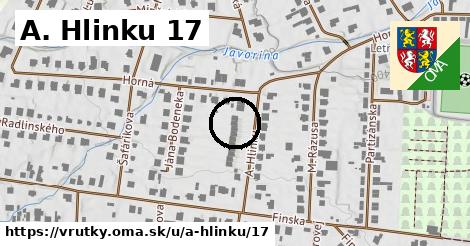 A. Hlinku 17, Vrútky