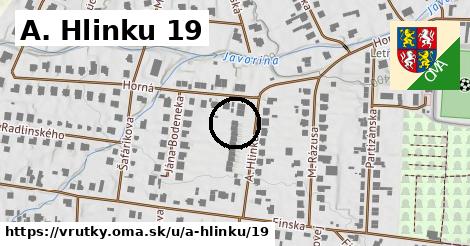 A. Hlinku 19, Vrútky