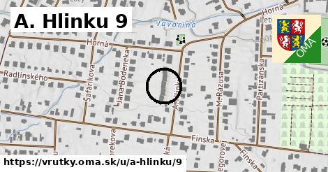 A. Hlinku 9, Vrútky