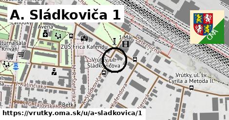 A. Sládkoviča 1, Vrútky