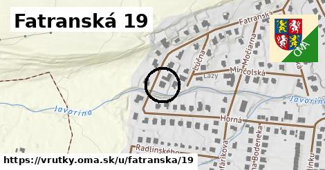 Fatranská 19, Vrútky