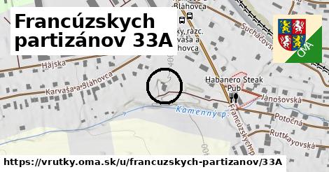 Francúzskych partizánov 33A, Vrútky