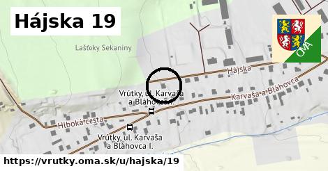 Hájska 19, Vrútky