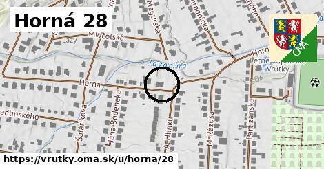 Horná 28, Vrútky