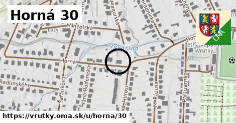 Horná 30, Vrútky