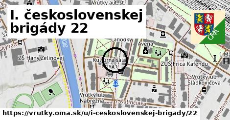 I. československej brigády 22, Vrútky