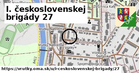 I. československej brigády 27, Vrútky