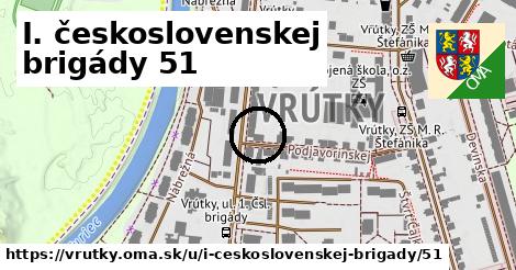 I. československej brigády 51, Vrútky