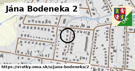 Jána Bodeneka 2, Vrútky