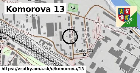 Komorova 13, Vrútky
