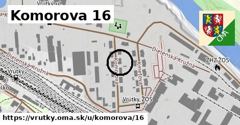 Komorova 16, Vrútky