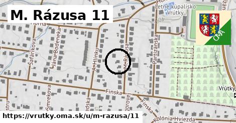 M. Rázusa 11, Vrútky